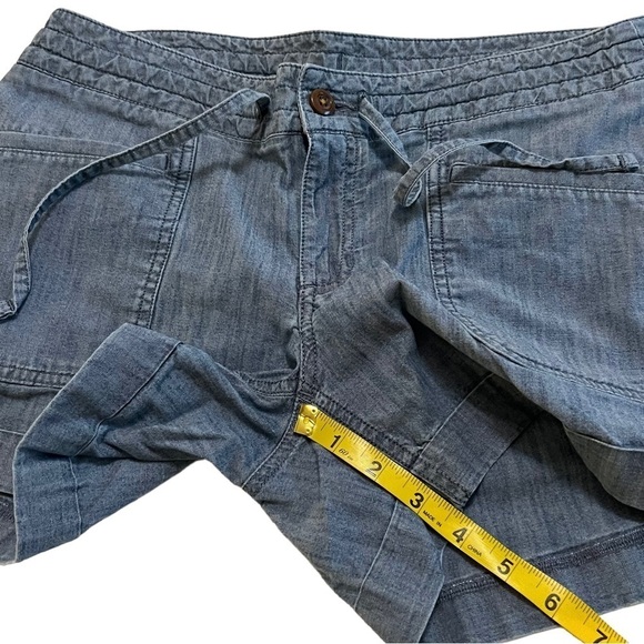 North Face Women’s Chambray Shorts 8 outdoor hiking Gorpcore - Picture 8 of 11